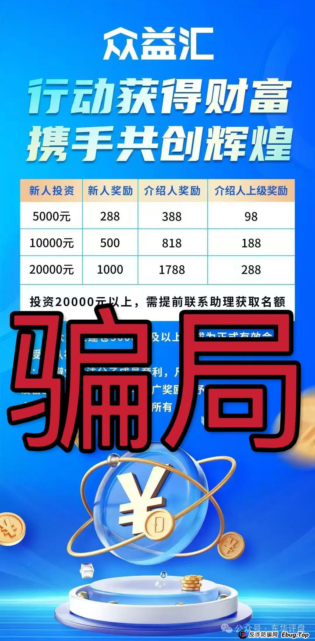 【众益汇】跟单类资金盘骗局，原“诚振投”诈骗团伙所开，高度预警，绝对的一轮圈韭菜盘，已经开始单割，即将崩盘跑路！