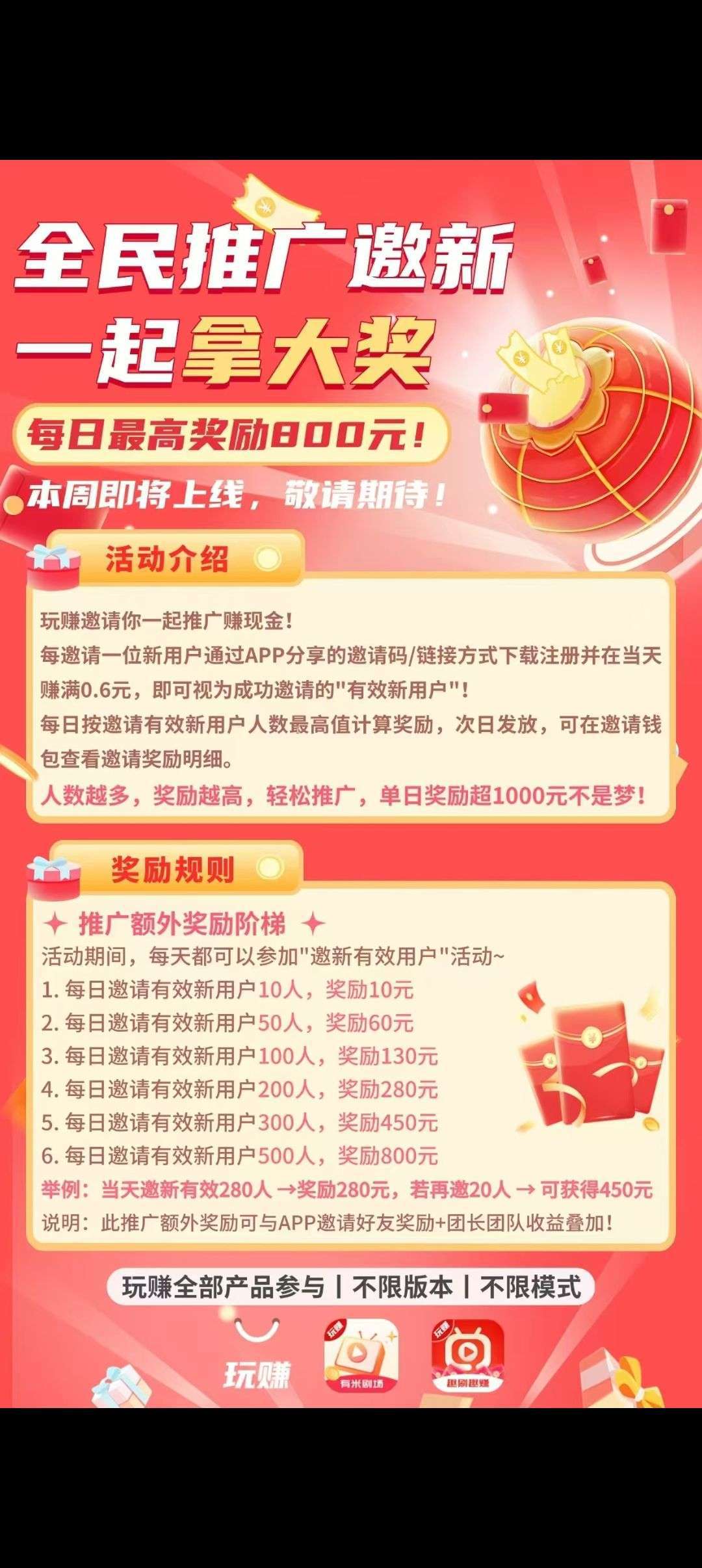 〖有米剧场〗零撸新，保底收益高，不养机，想赚就赚，