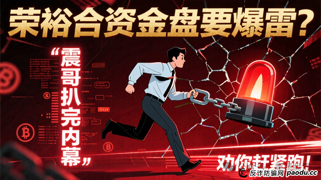 荣裕合是正规平台吗！荣裕合资金盘要爆雷？震哥扒完内幕劝你赶紧跑！