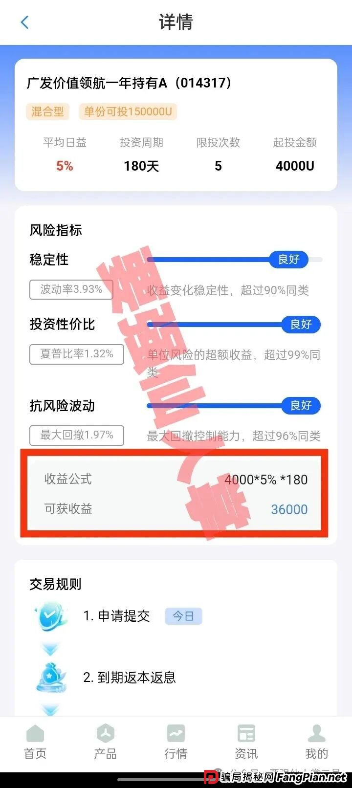 高能预警！“盛树”投资实为诈骗资金盘，千万不要被高利假象所蒙蔽双眼！！