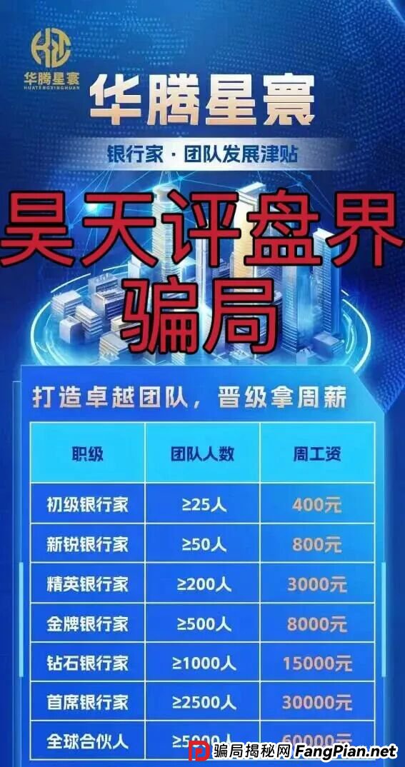 华腾星寰又一个分红类资金盘骗局,典型的杀猪盘,看见一定要远离! 华腾星寰又一个分红类资金盘骗局,典型的杀猪盘,看见一定要远离!