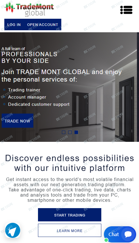 曝光TRADE MONT GLOBAL外汇黑平台