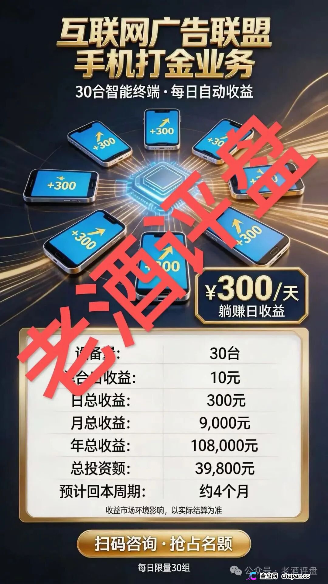 “安徽慧众优品-互联网广告联盟”骗局曝光：AI包装的高收益项目，实则是庞氏资金盘！(1)