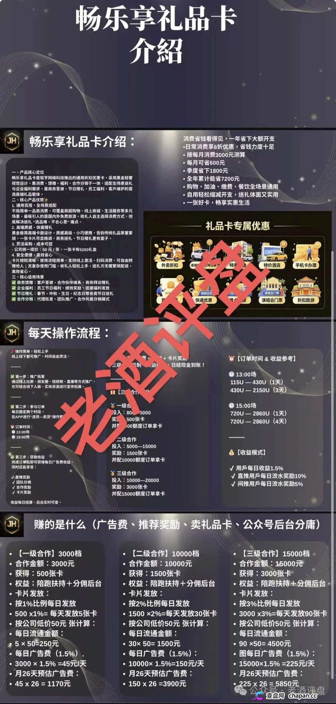 “钜亨商贸”崩盘预警：日息1.5%的礼品卡商贸庞氏骗局，套路还没跑完就跑不出来了(2)