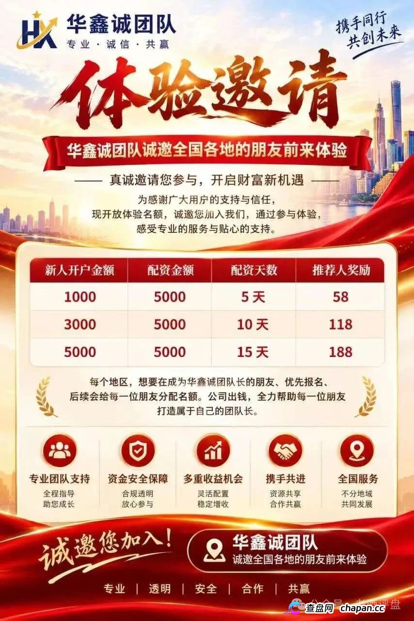大丰资产（华鑫诚团队）日收益2%-5%港股跟单，裂变拉新6%返佣，速撤(5)