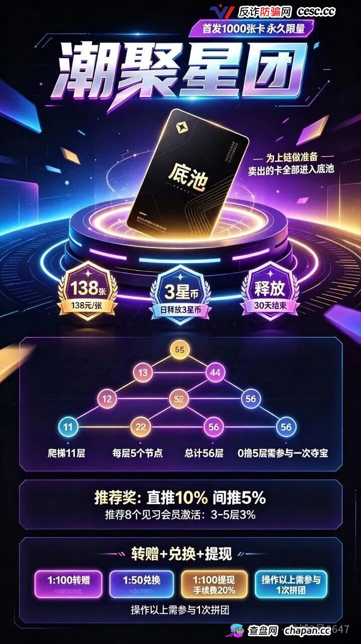 潮聚星团直推抽10%间推抽5%，百代返佣叠加56层爬梯，操盘手和团队长已涉嫌重罪(3)