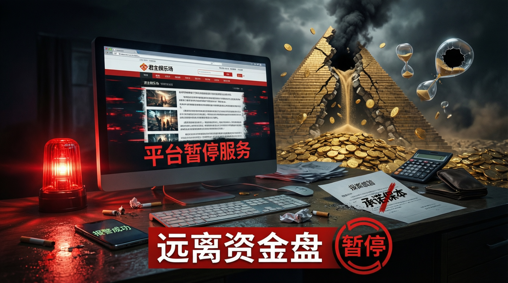 君主娱乐场：境外诈骗园区的杀猪盘，磐石团队在割最后一茬(1)