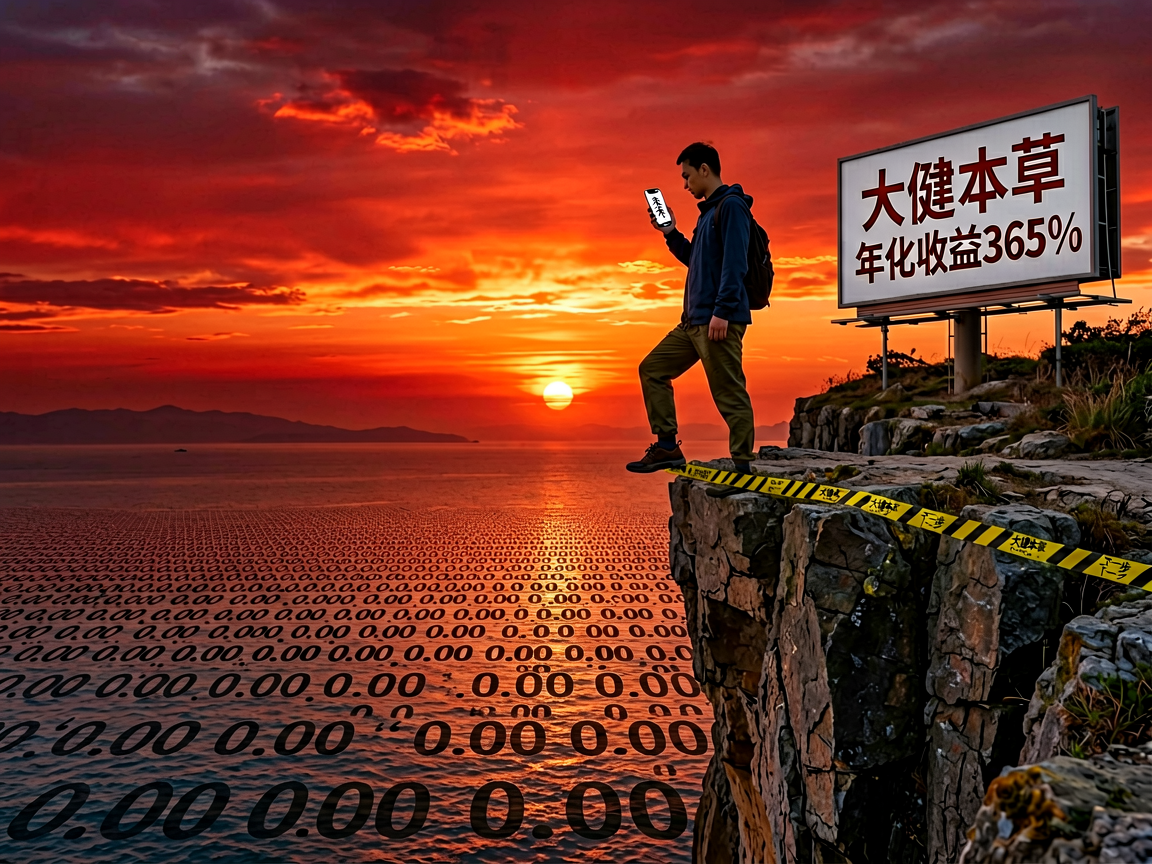 大健本草：大健康概念下的资金盘收割，高危崩盘前兆明显(1)